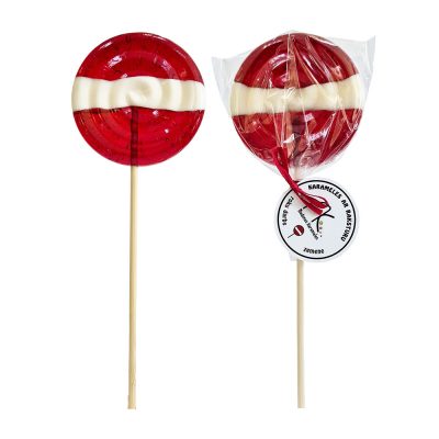 Karamele uz kociņa Zemene, Latvija, 50g