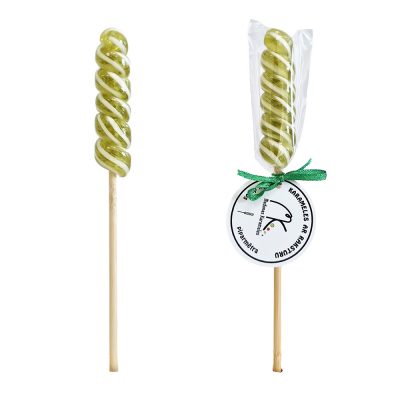aramele uz kociņa Piparmētra, Mini spirāle, 20g